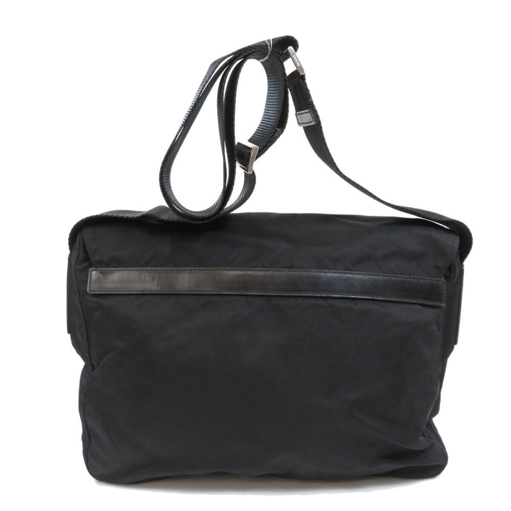 Prada black messenger bag Tessuto